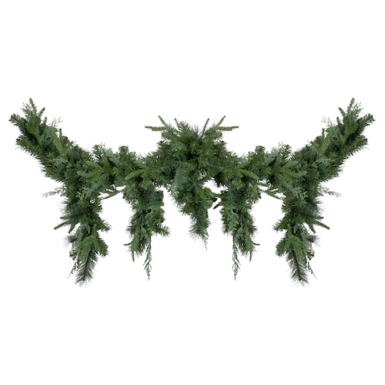 6Ft Christmas Artificial Mixed Pine Icicle Garland By Northlight in Green | 6 ft | Michaels®